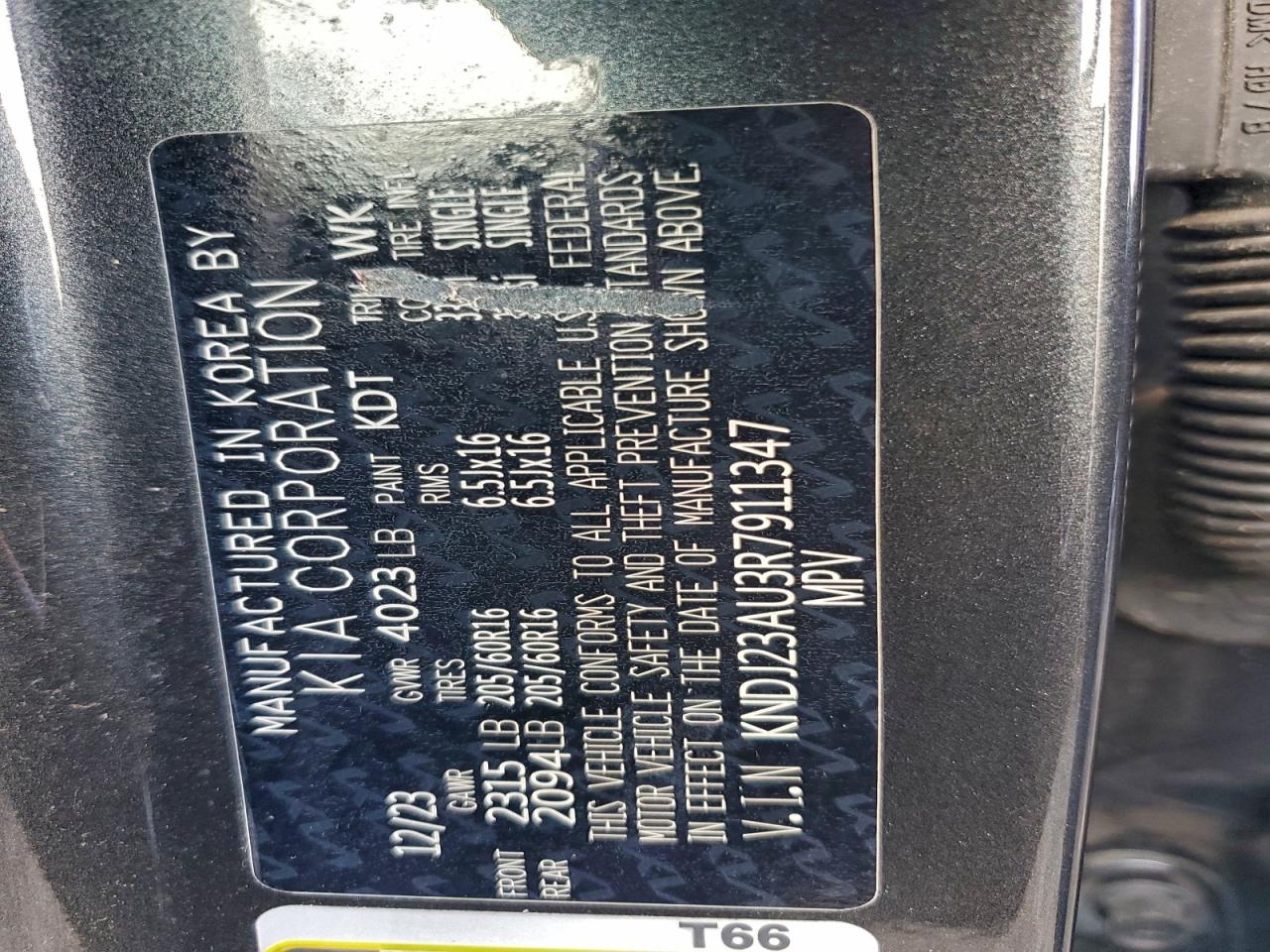 2024 Kia Soul Lx VIN: KNDJ23AU3R7911347 Lot: 94035095