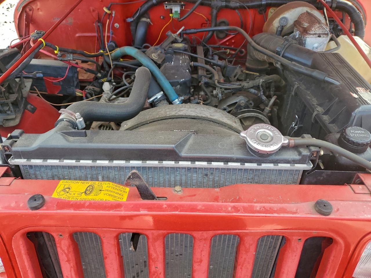 1991 Jeep Wrangler / Yj S VIN: 2J4FY19P9MJ141775 Lot: 93056925