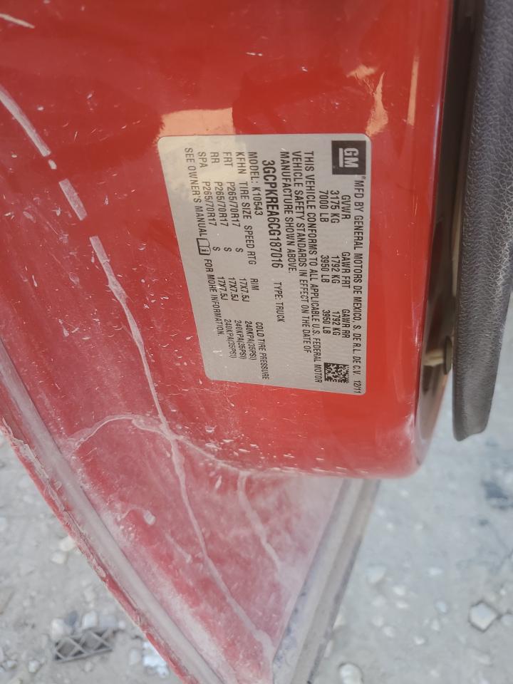 2012 Chevrolet Silverado K1500 Ls VIN: 3GCPKREA6CG187016 Lot: 93026525