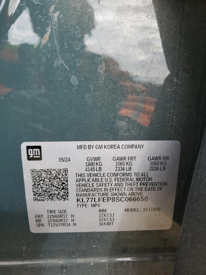 2025 Chevrolet Trax Ls VIN: KL77LFEP8SC066650 Lot: 92300925