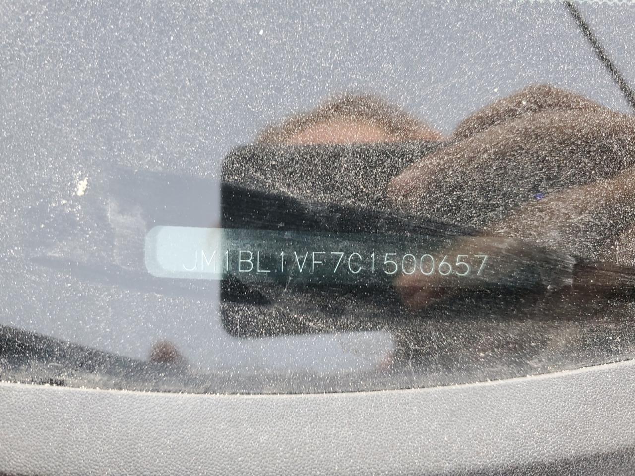 2012 Mazda 3 I VIN: JM1BL1VF7C1500657 Lot: 92218465