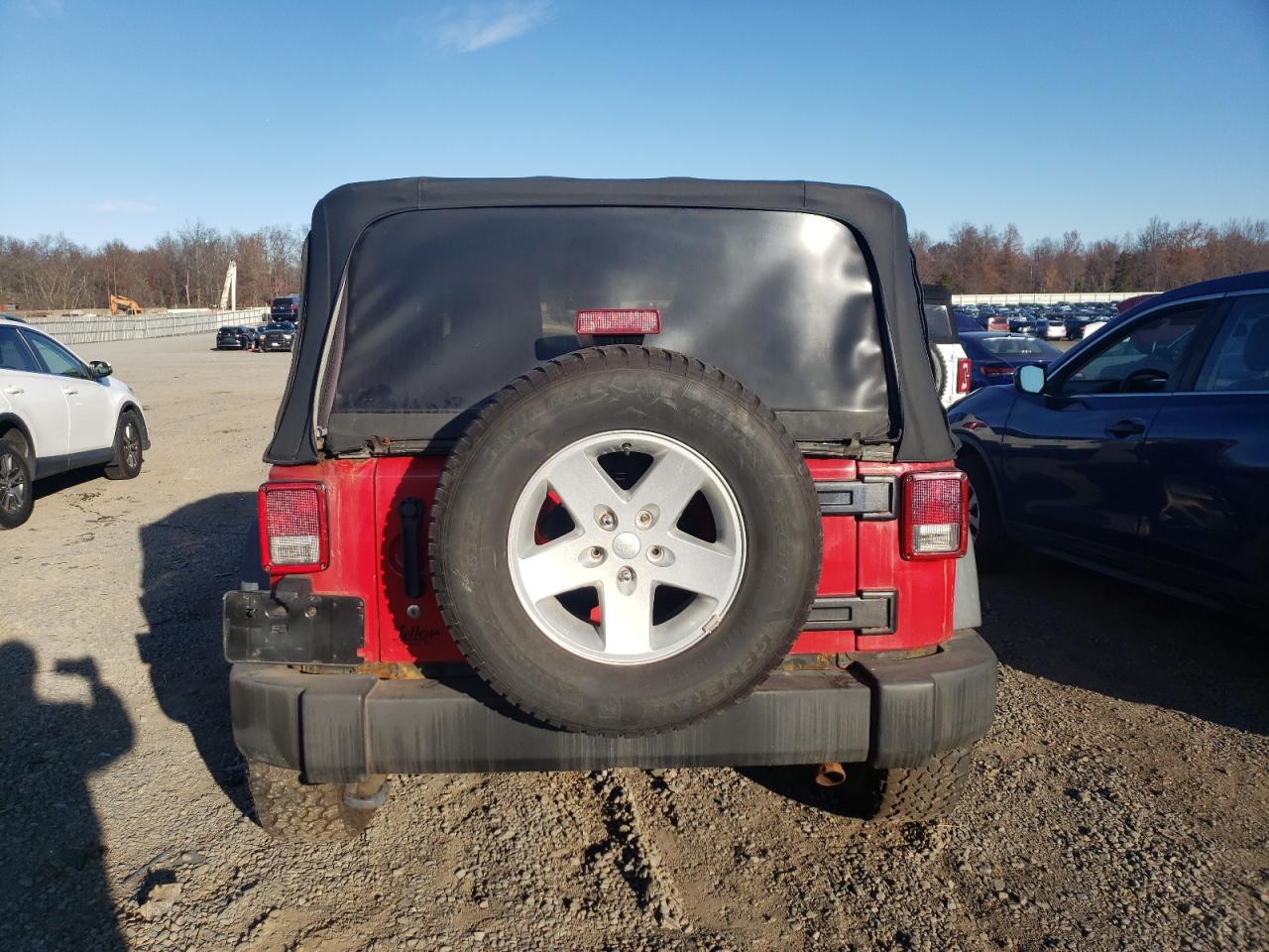 2012 Jeep Wrangler Sport VIN: 1C4AJWAG9CL212222 Lot: 92911905