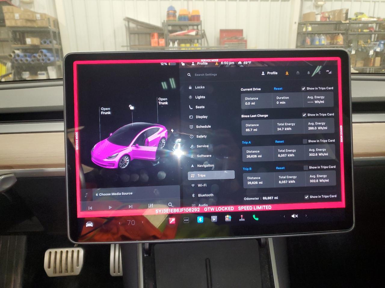 2018 Tesla Model 3 VIN: 5YJ3E1EB6JF106292 Lot: 92739095