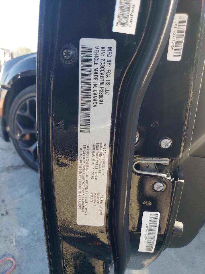 2020 Chrysler 300 S VIN: 2C3CCABT8LH239091 Lot: 93099165