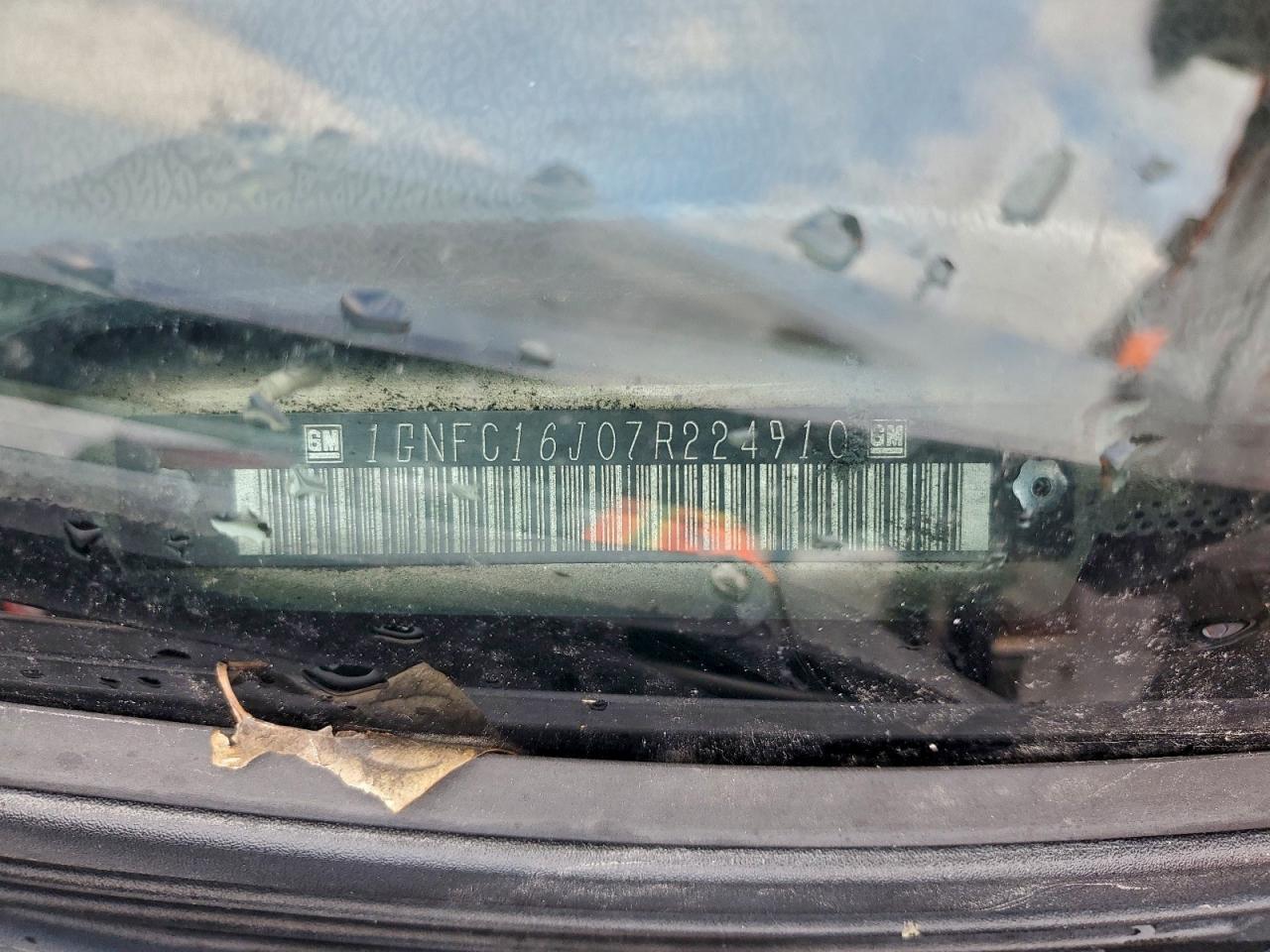 2007 Chevrolet Suburban C1500 VIN: 1GNFC16J07R224910 Lot: 93920855