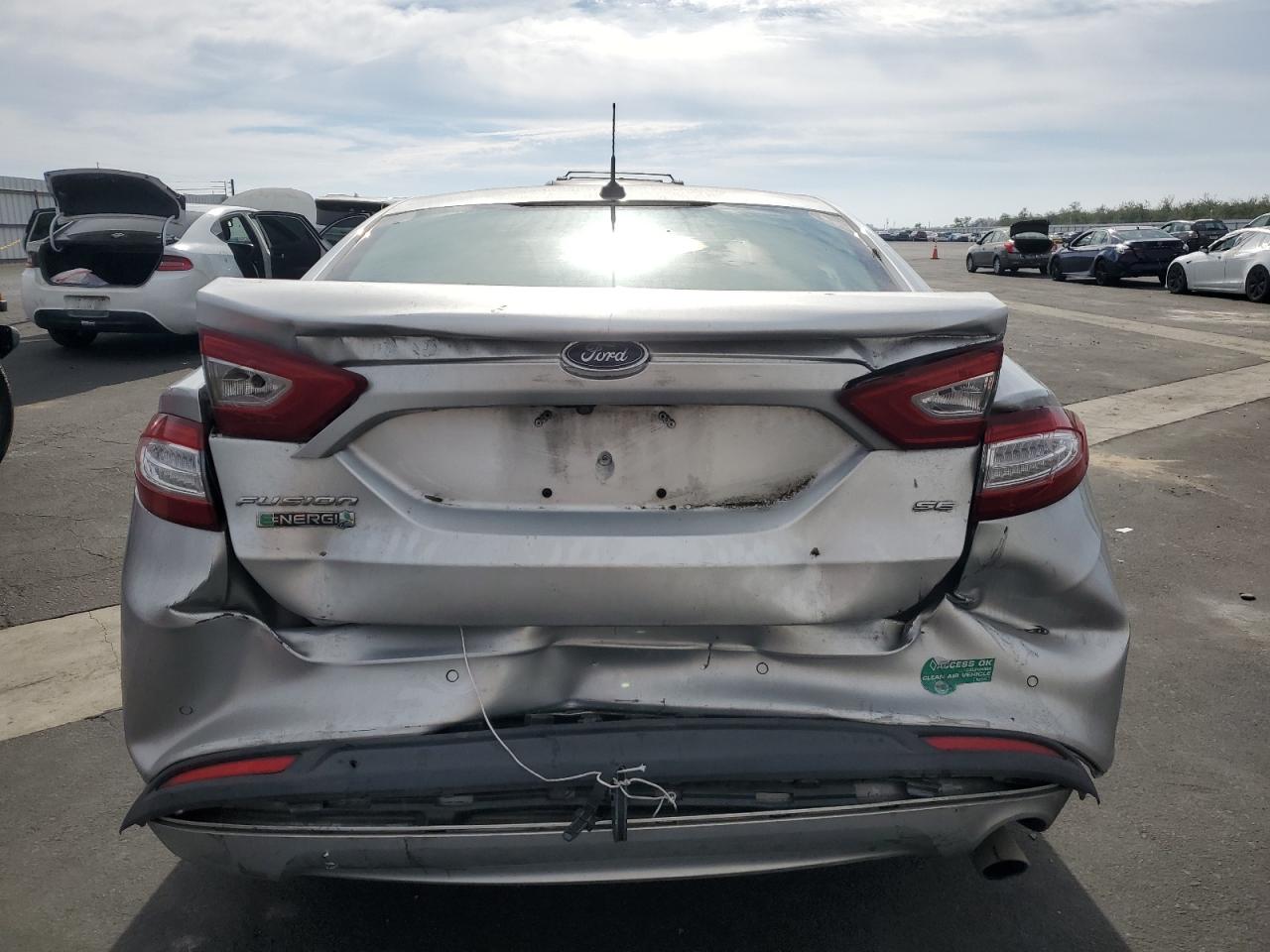 2016 Ford Fusion Se Phev VIN: 3FA6P0PU4GR229599 Lot: 92509875