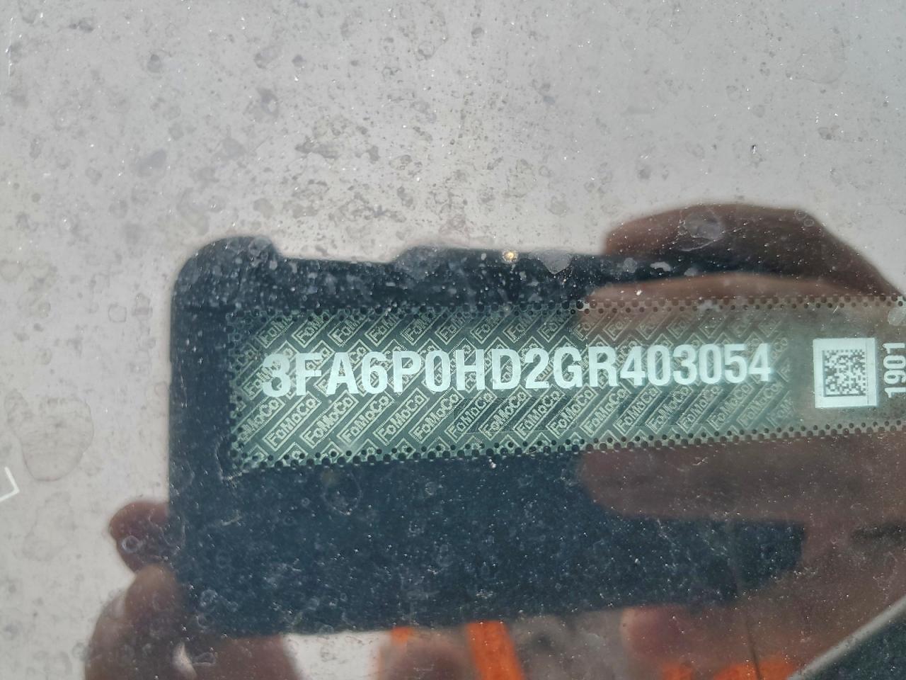 2016 Ford Fusion Se VIN: 3FA6P0HD2GR403054 Lot: 92696225
