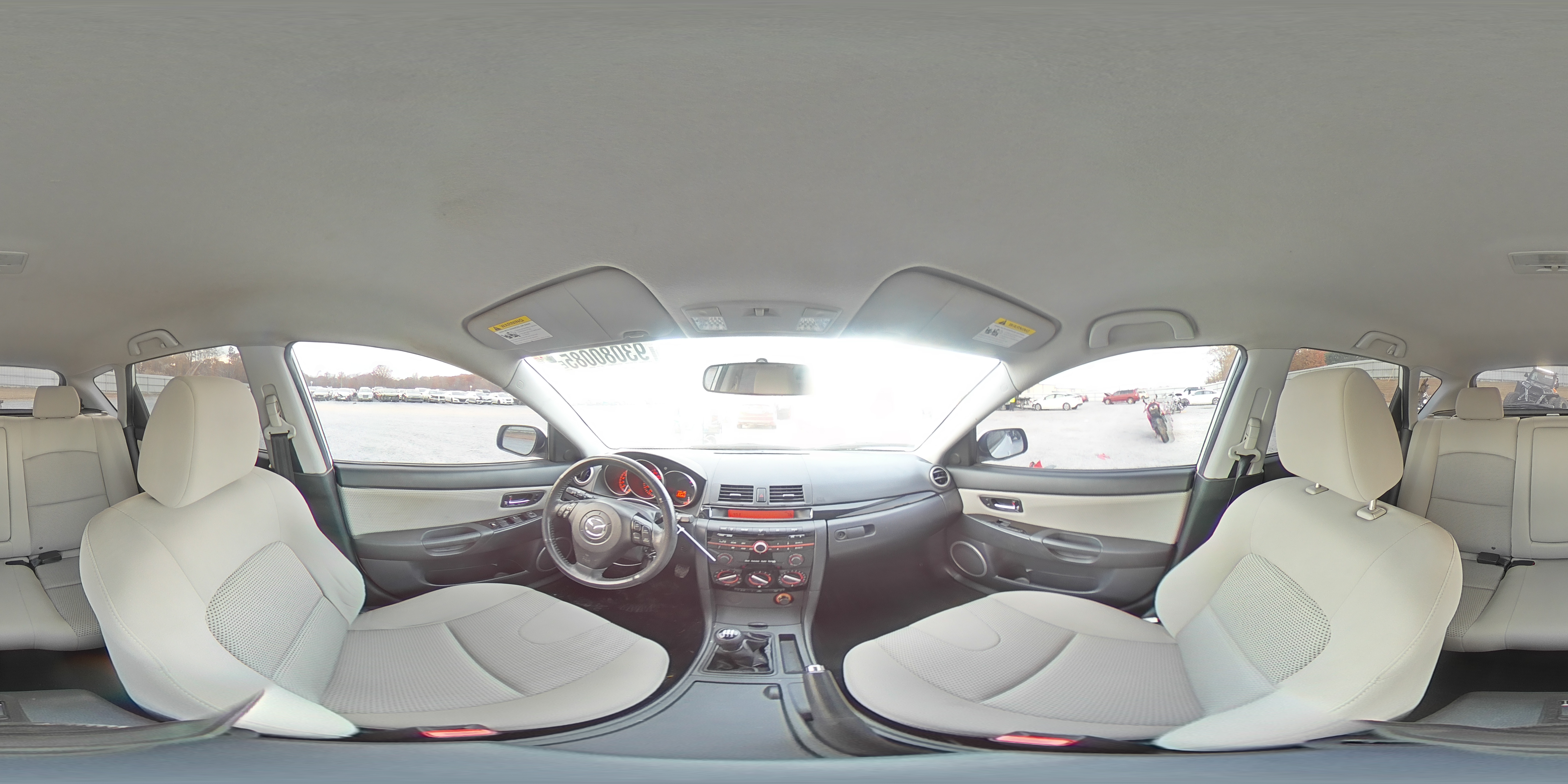 2008 Mazda 3 Hatchback VIN: JM1BK343481154533 Lot: 93080085