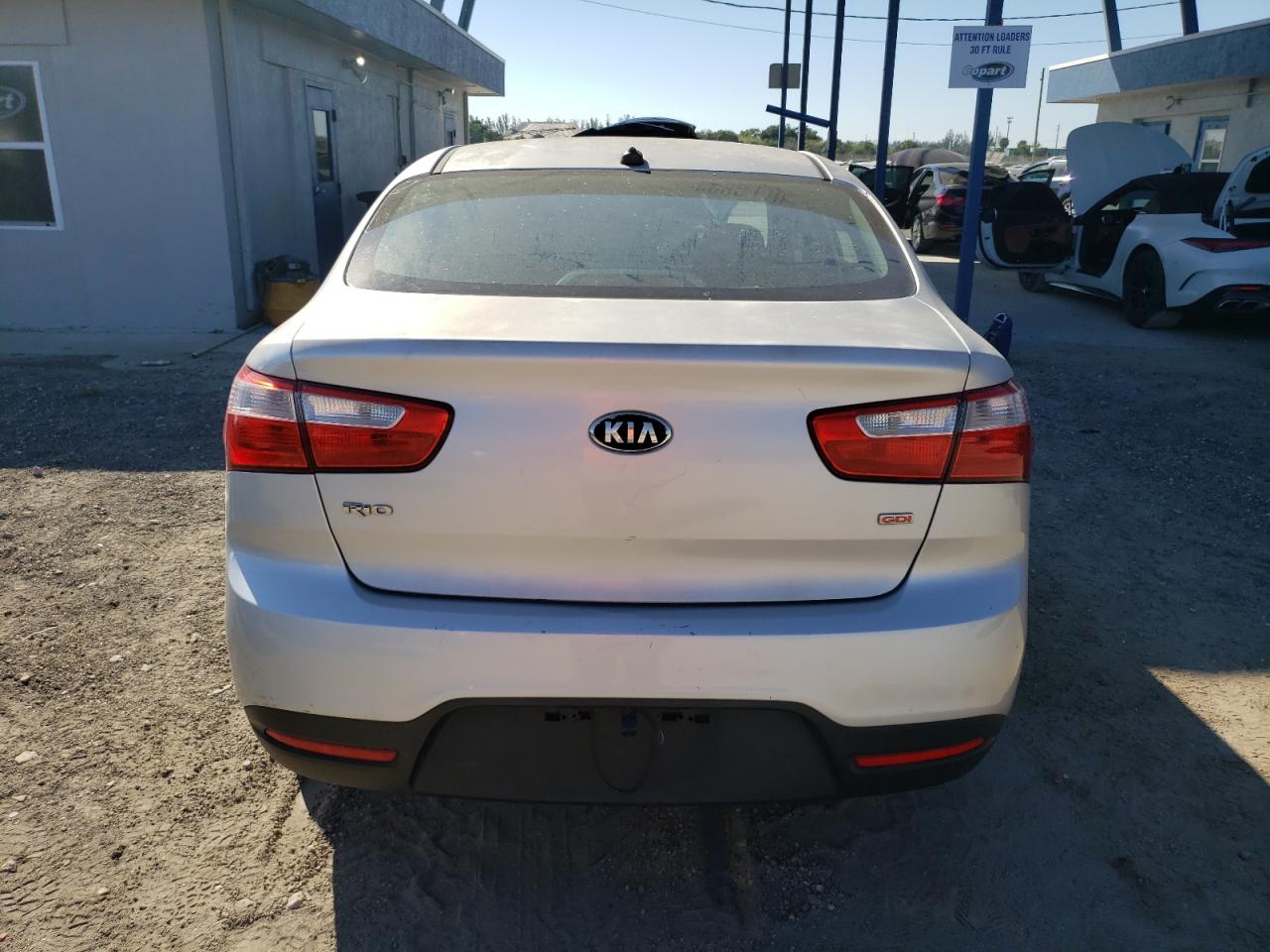 2014 Kia Rio Lx VIN: KNADM4A32E6329032 Lot: 85436375