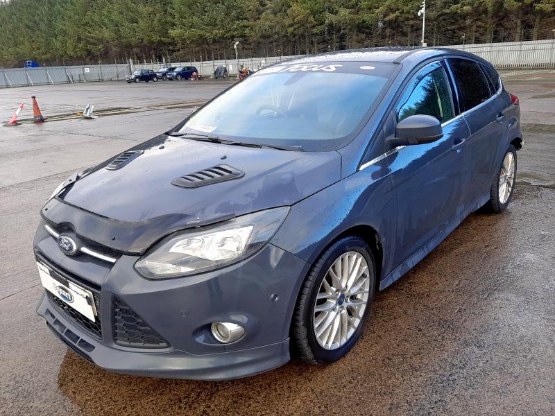 2014 FORD FOCUS 1.6 TDCI 115 ZETEC S 5DR for sale at Copart WHITBURN