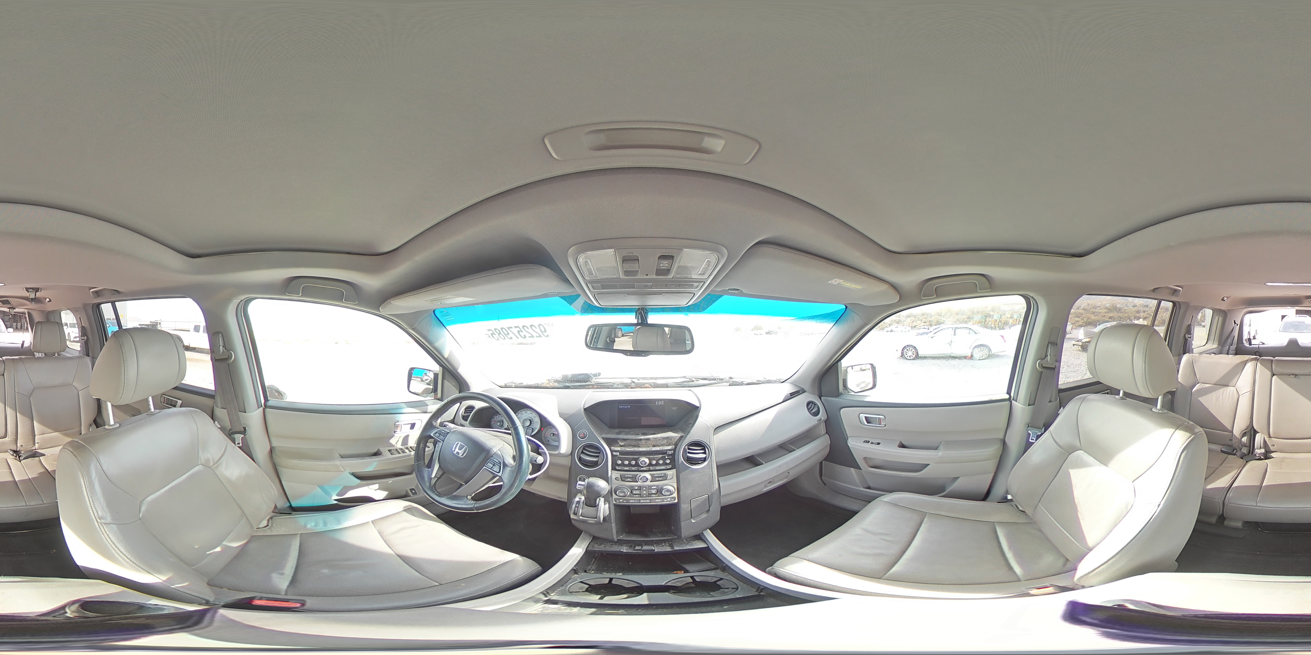 2012 Honda Pilot Exl VIN: 5FNYF4H54CB056215 Lot: 92257985