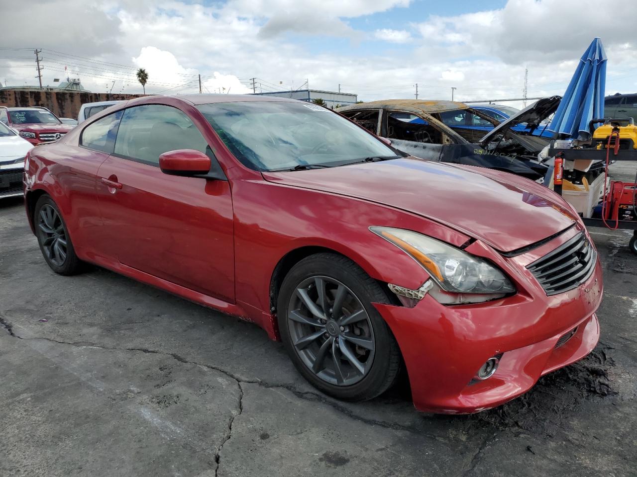 2014 Infiniti Q60 Journey VIN: JN1CV6EKXEM112206 Lot: 91695905