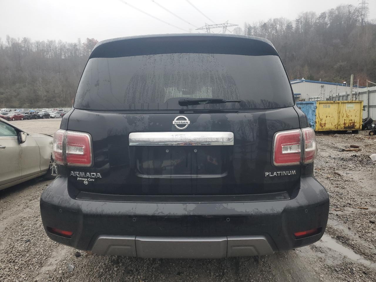 2020 Nissan Armada Platinum VIN: JN8AY2NE2L9782657 Lot: 93077085