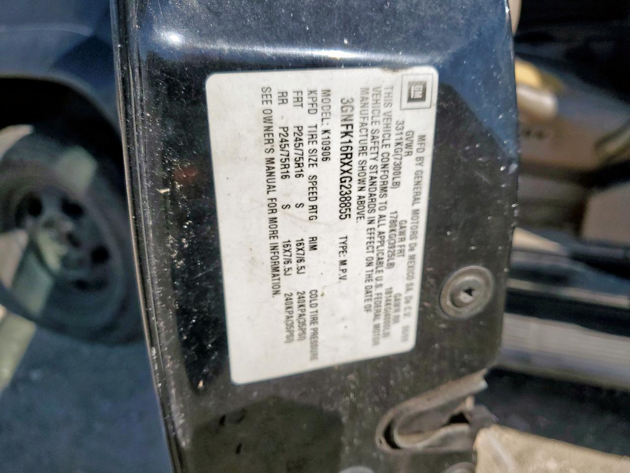 1999 Chevrolet Suburban K1500 VIN: 3GNFK16RXXG238855 Lot: 91122225