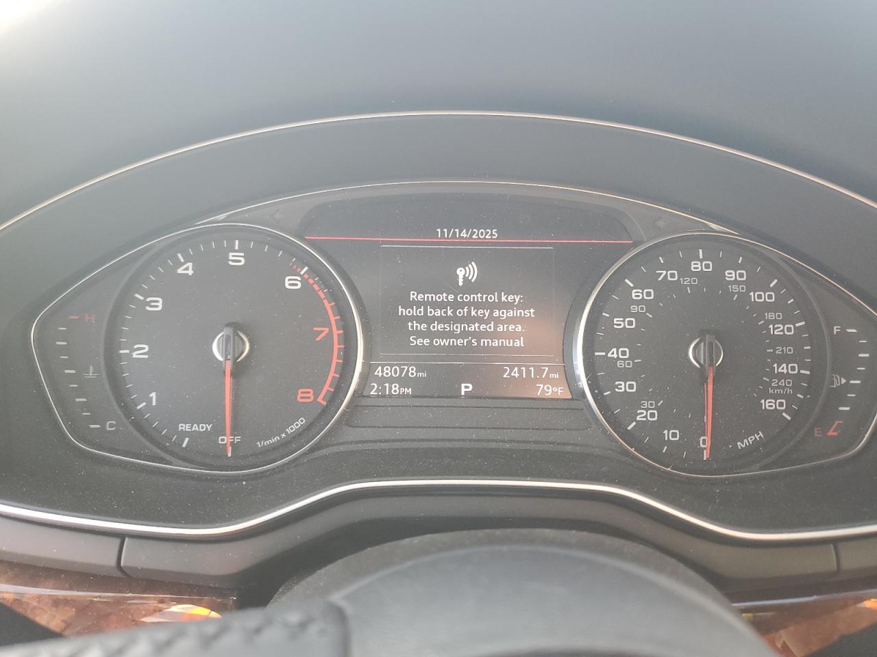 2018 Audi A4 Premium VIN: WAUKMAF44JA166835 Lot: 92668105