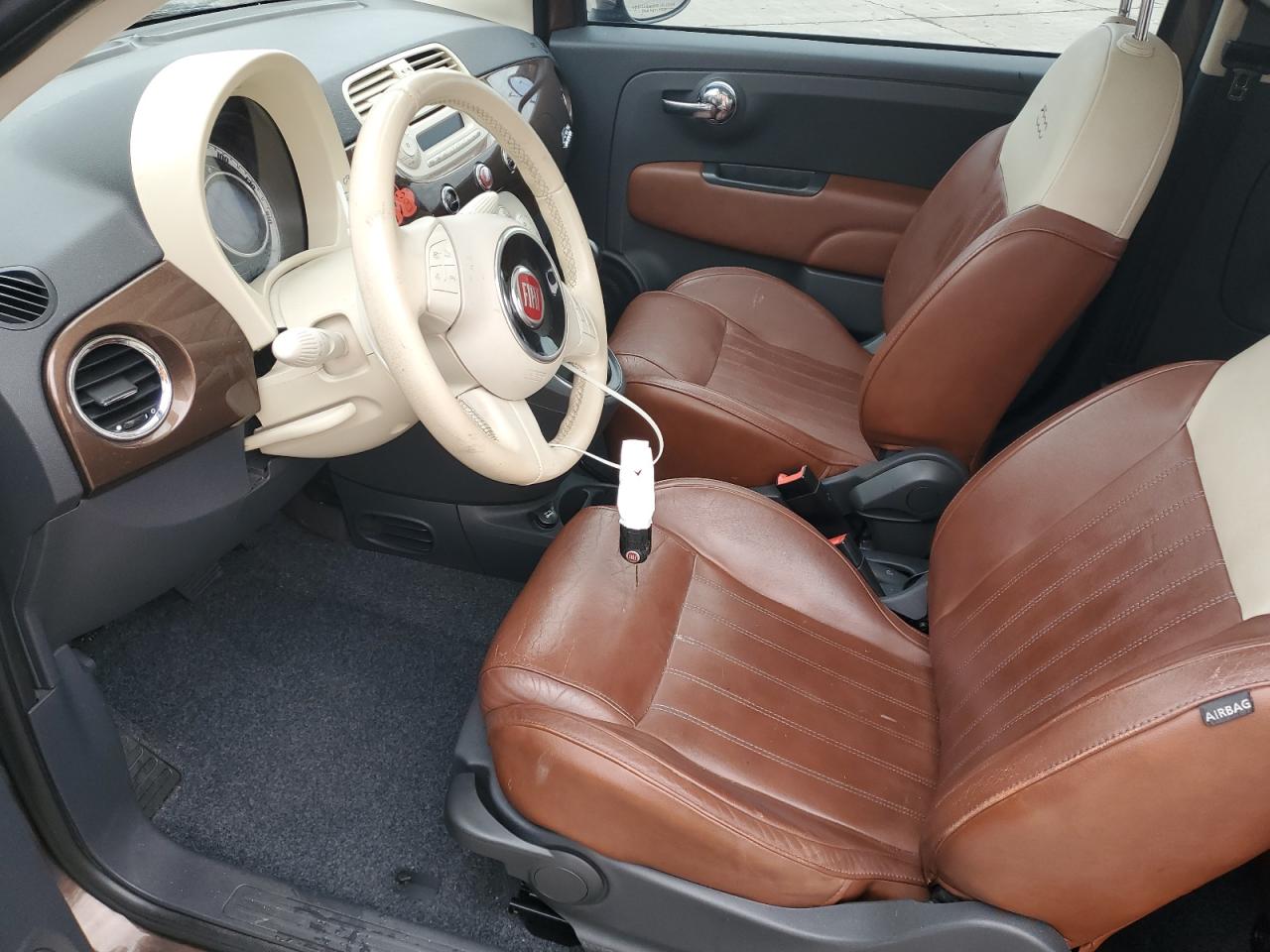 2013 Fiat 500 Lounge VIN: 3C3CFFCR0DT673926 Lot: 93538185