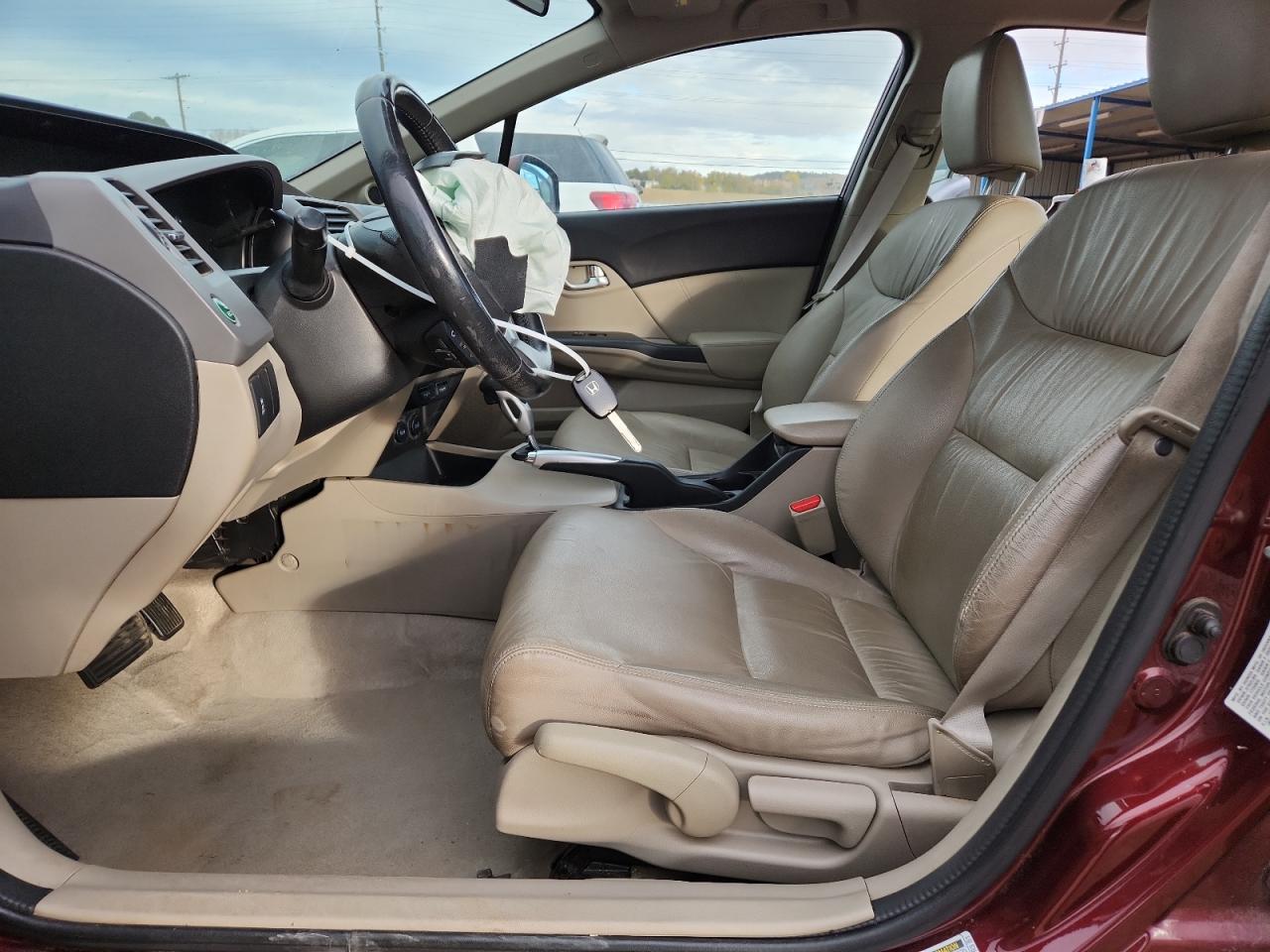 2012 Honda Civic Exl VIN: 19XFB2F91CE364686 Lot: 92225035