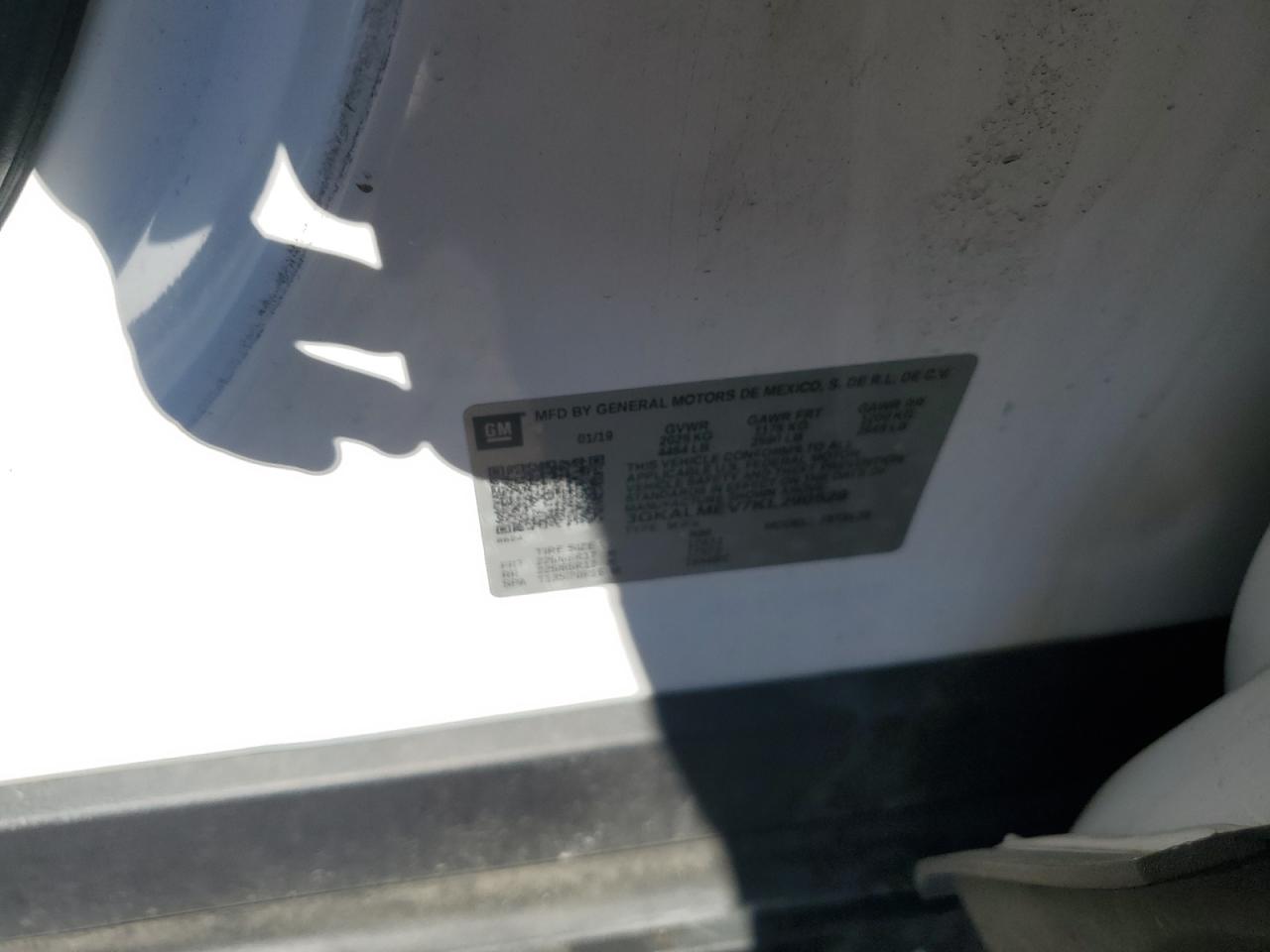 2019 GMC Terrain Sle VIN: 3GKALMEV7KL290528 Lot: 90820035