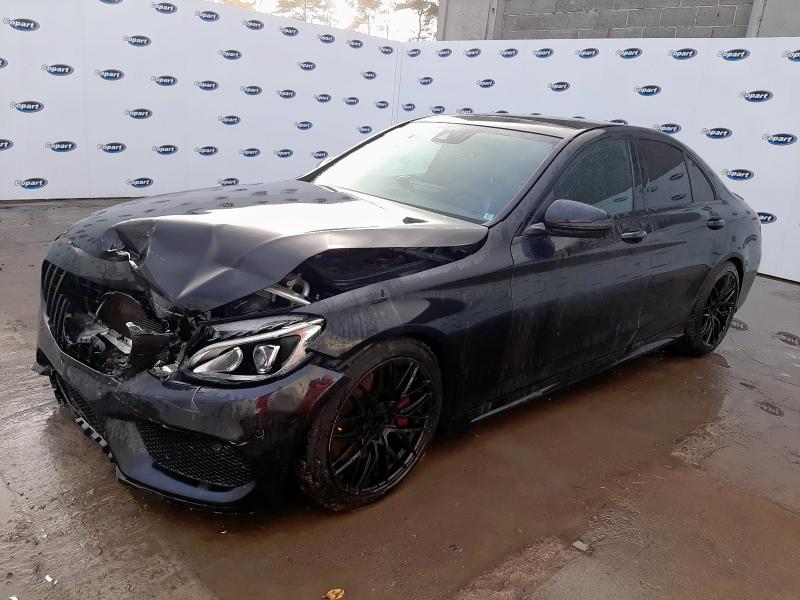 2015 MERCEDES-BENZ C CLASS C250 BLUETEC AMG LINE PREMIUM PLUS 4DR AUTO for sale at Copart WOLVERHAMPTON