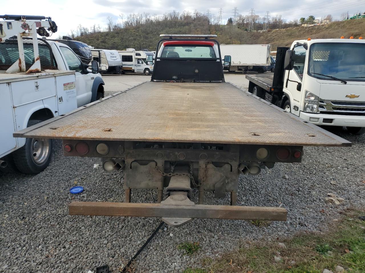 2008 Ford F650 Super Duty Rollback Truck VIN: 3FRNF65ZX8V570897 Lot: 92258895