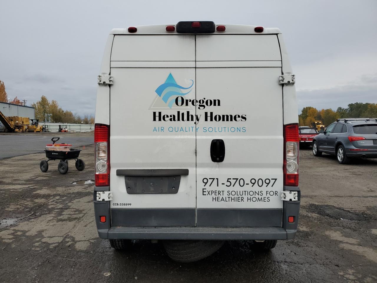 2014 Ram Promaster 2500 2500 High VIN: 3C6TRVDG2EE119598 Lot: 92495205