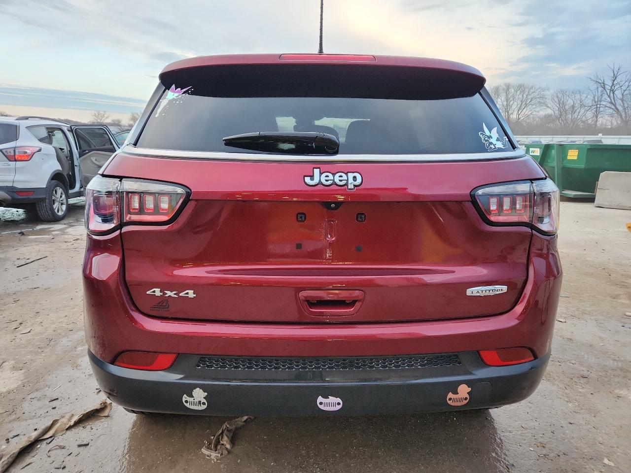 2022 Jeep Compass Latitude VIN: 3C4NJDBB8NT129610 Lot: 92255805