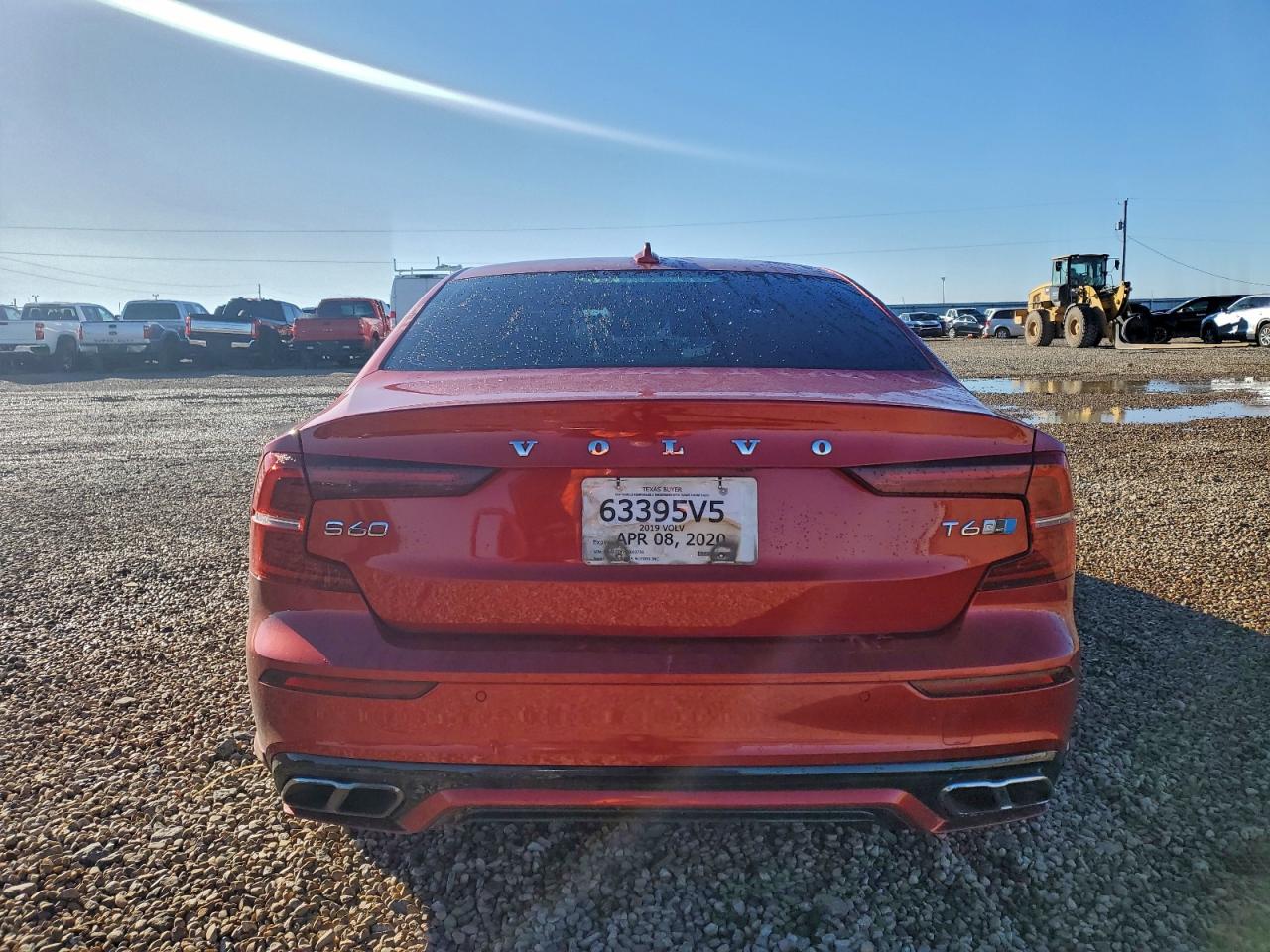 2019 Volvo S60 T6 R-Design VIN: 7JRA22TM7KG002736 Lot: 94300005