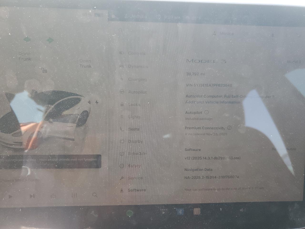 2023 Tesla Model 3 VIN: 5YJ3E1EA7PF623648 Lot: 91026085