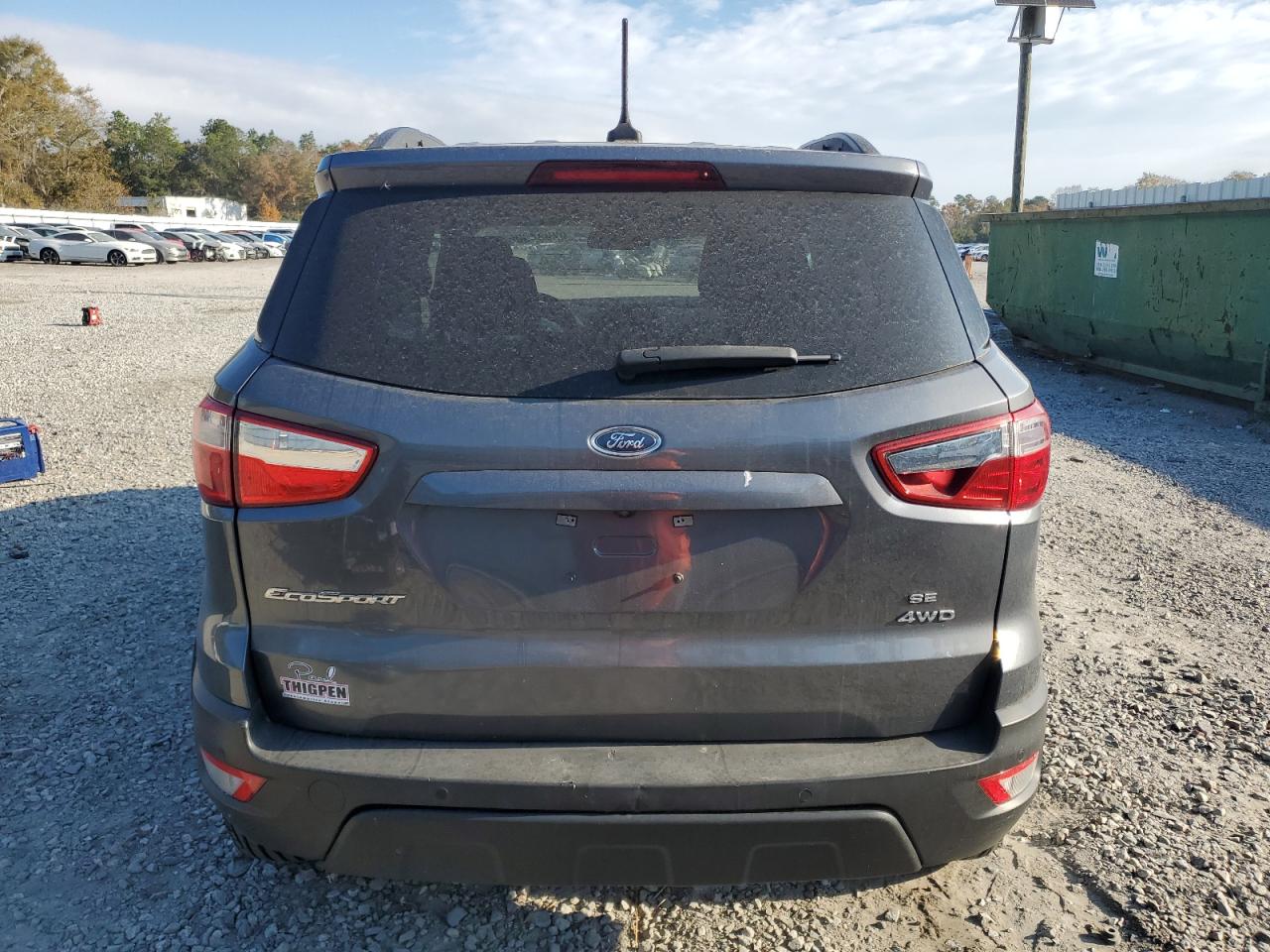 2020 Ford Ecosport Se VIN: MAJ6S3GL3LC390297 Lot: 92984905