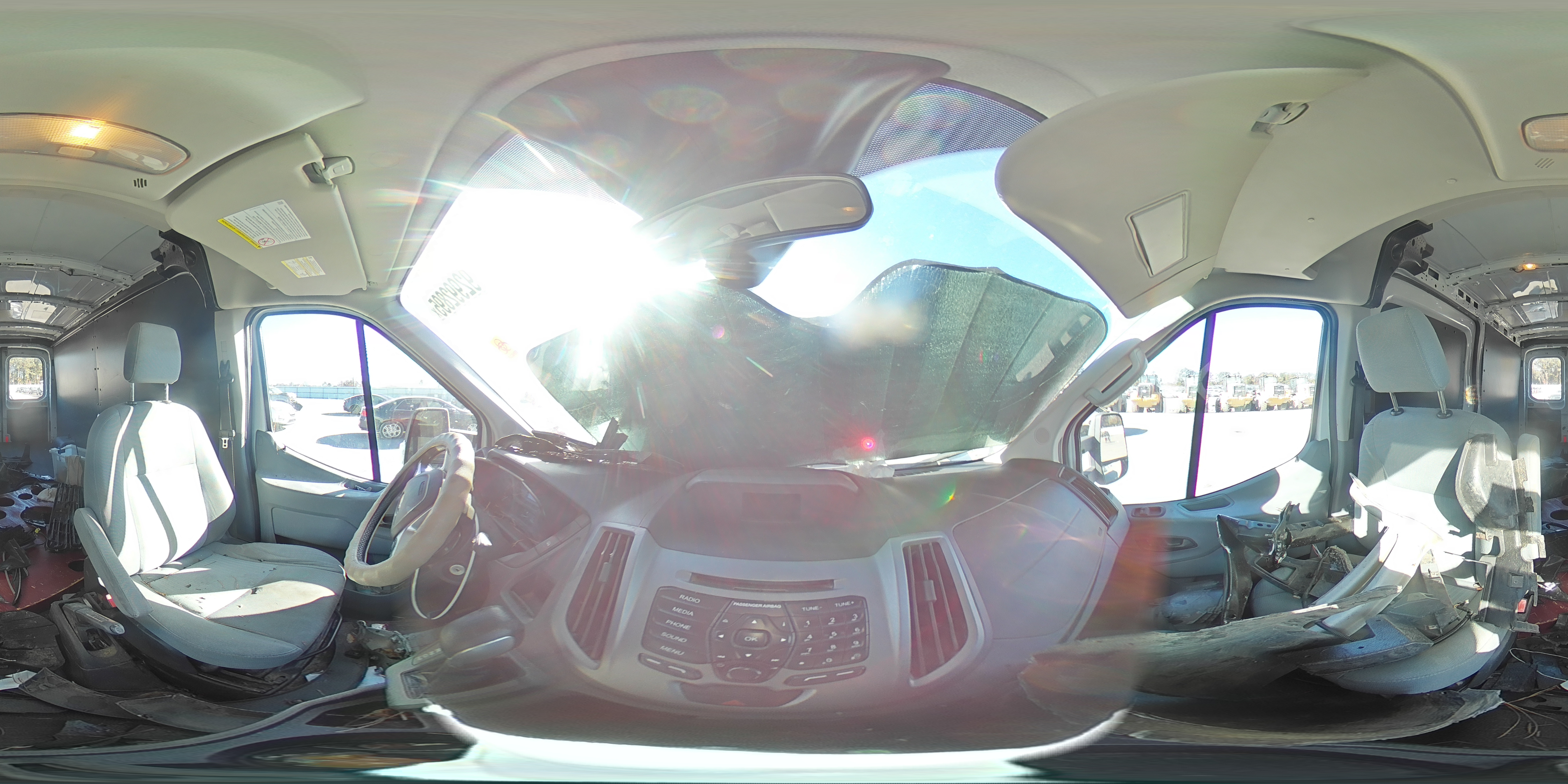 2015 Ford Transit T-150 VIN: 1FTNE2CM2FKA51935 Lot: 92992895