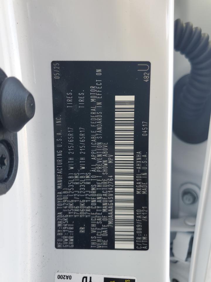 2025 Toyota Corolla Cross L VIN: 7MUAAAAG4SV142764 Lot: 85436595