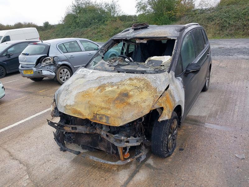 2019 VOLKSWAGEN TOURAN 2.0 TDI SE 5DR for sale at Copart SANDWICH