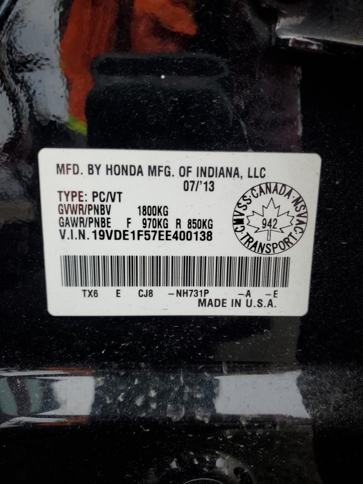 2014 Acura Ilx 20 Premium VIN: 19VDE1F57EE400138 Lot: 90041285