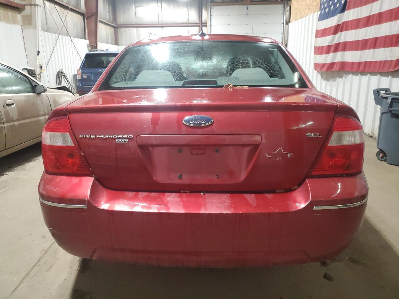 2007 Ford Five Hundred Sel VIN: 1FAHP27167G156043 Lot: 90755955