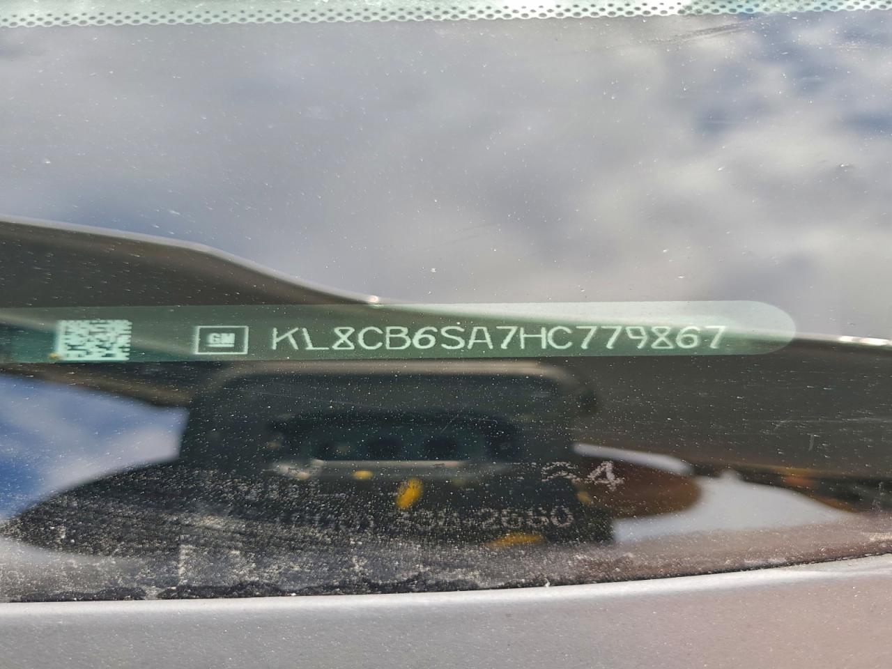 2017 Chevrolet Spark Ls VIN: KL8CB6SA7HC779867 Lot: 92585265