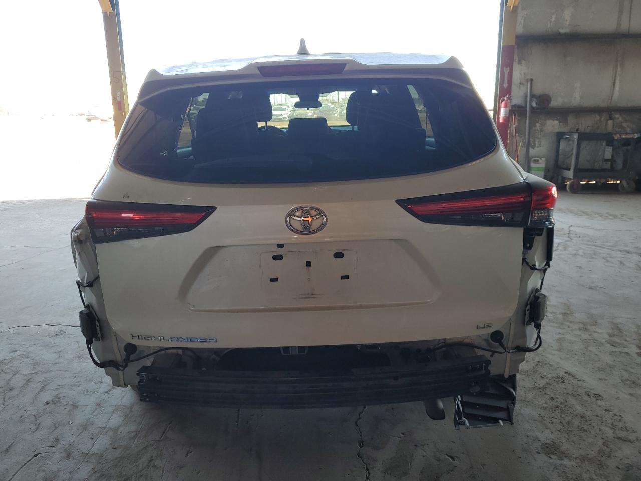 2021 Toyota Highlander L VIN: 5TDZZRAH8MS529964 Lot: 91128805