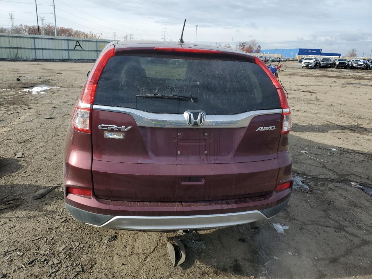 2015 Honda Cr-V Ex VIN: 5J6RM4H57FL023716 Lot: 91910385