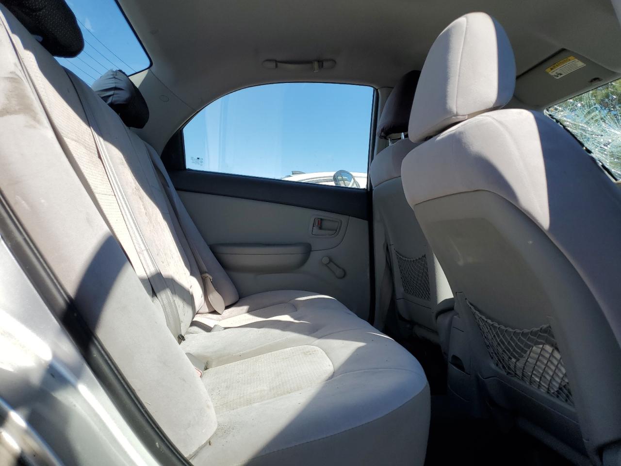 2009 Kia Spectra Ex VIN: KNAFE221295605504 Lot: 92089535