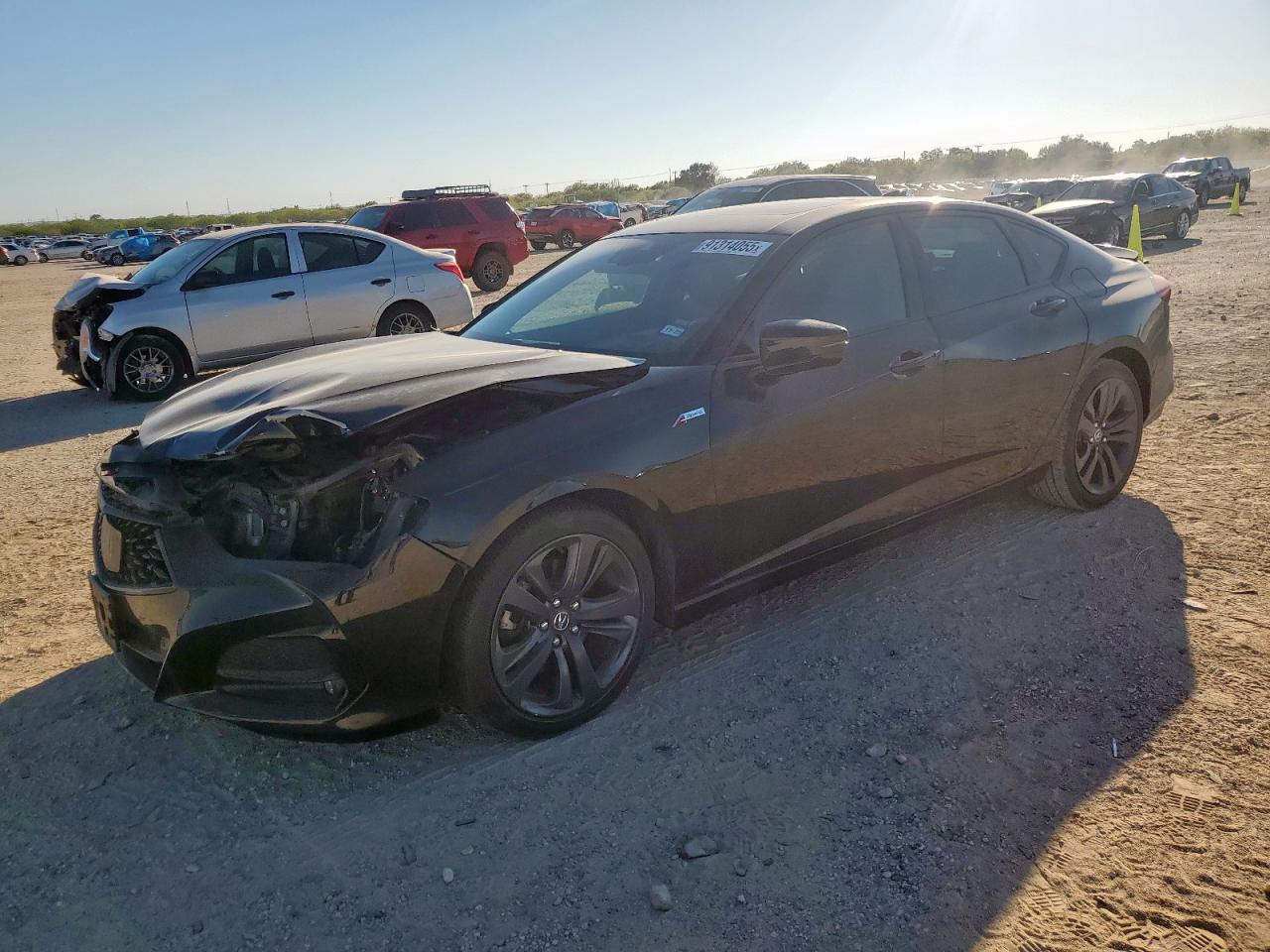 2022 Acura Tlx Tech A VIN: 19UUB5F53NA005904 Lot: 91314055