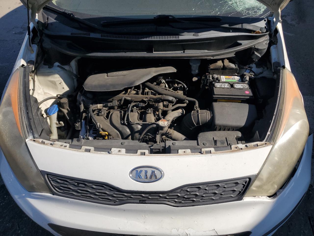 2012 Kia Rio Lx VIN: KNADM5A3XC6060653 Lot: 93277695