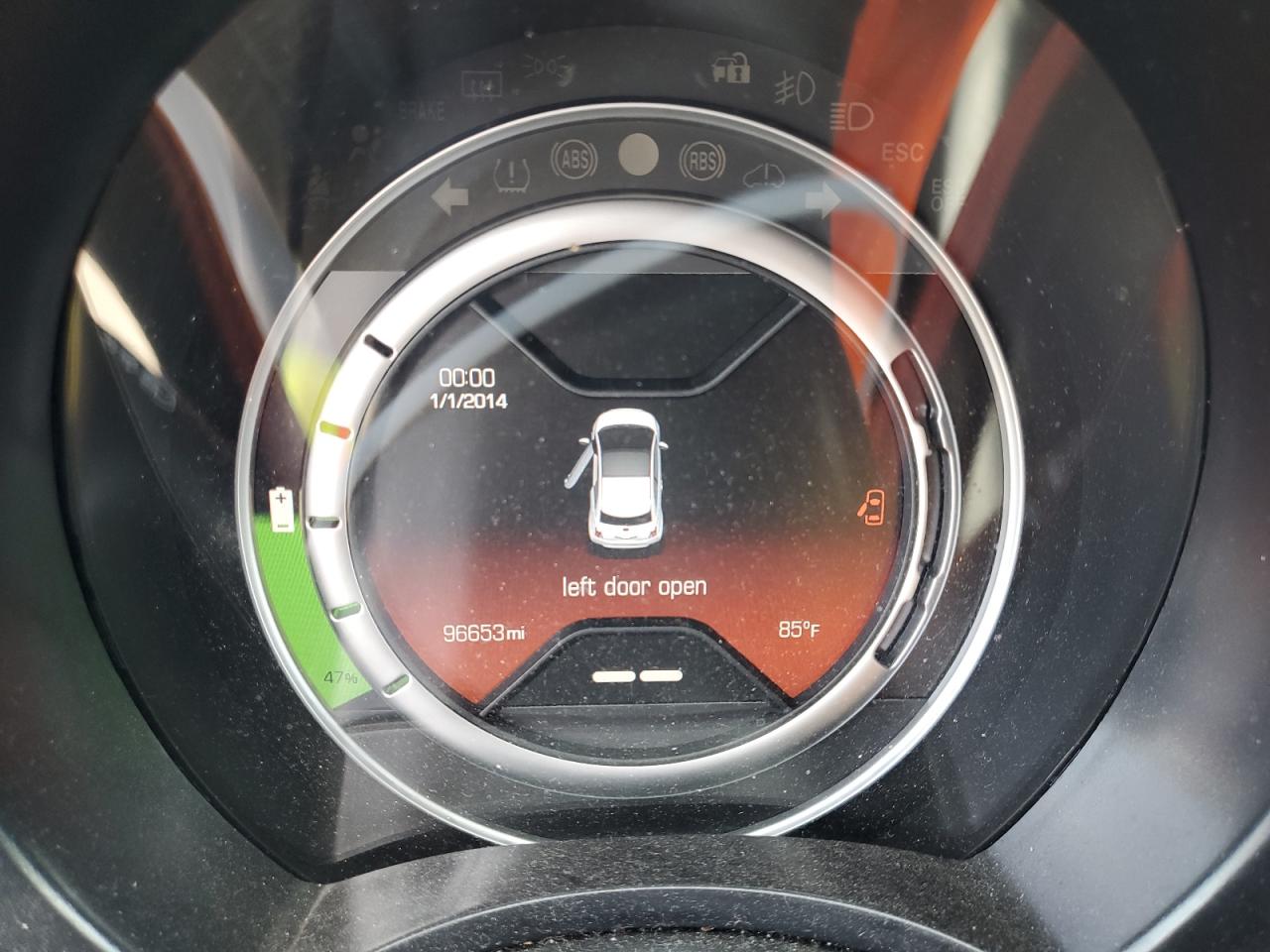 2015 Fiat 500 Electric VIN: 3C3CFFGE9FT694476 Lot: 92132965