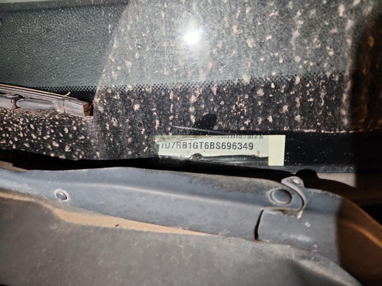 2011 Dodge Ram 1500 VIN: 1D7RB1GT6BS696349 Lot: 93357105