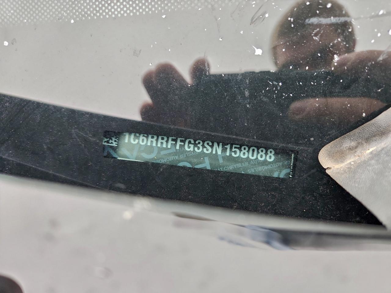 2025 Ram 1500 Big Horn/Lone Star VIN: 1C6RRFFG3SN158088 Lot: 93449415