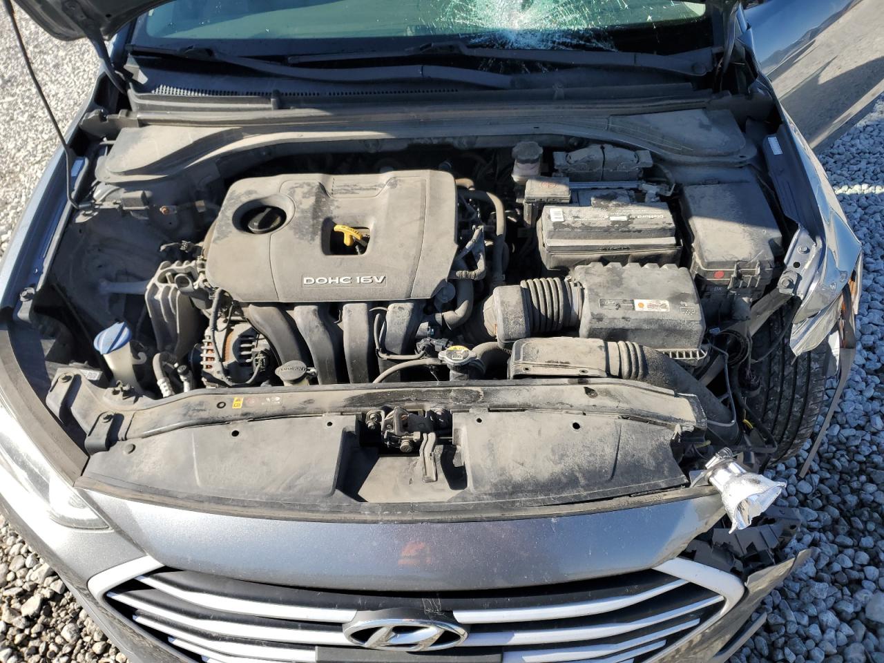 2018 Hyundai Elantra Se VIN: KMHD74LF5JU593929 Lot: 92915835