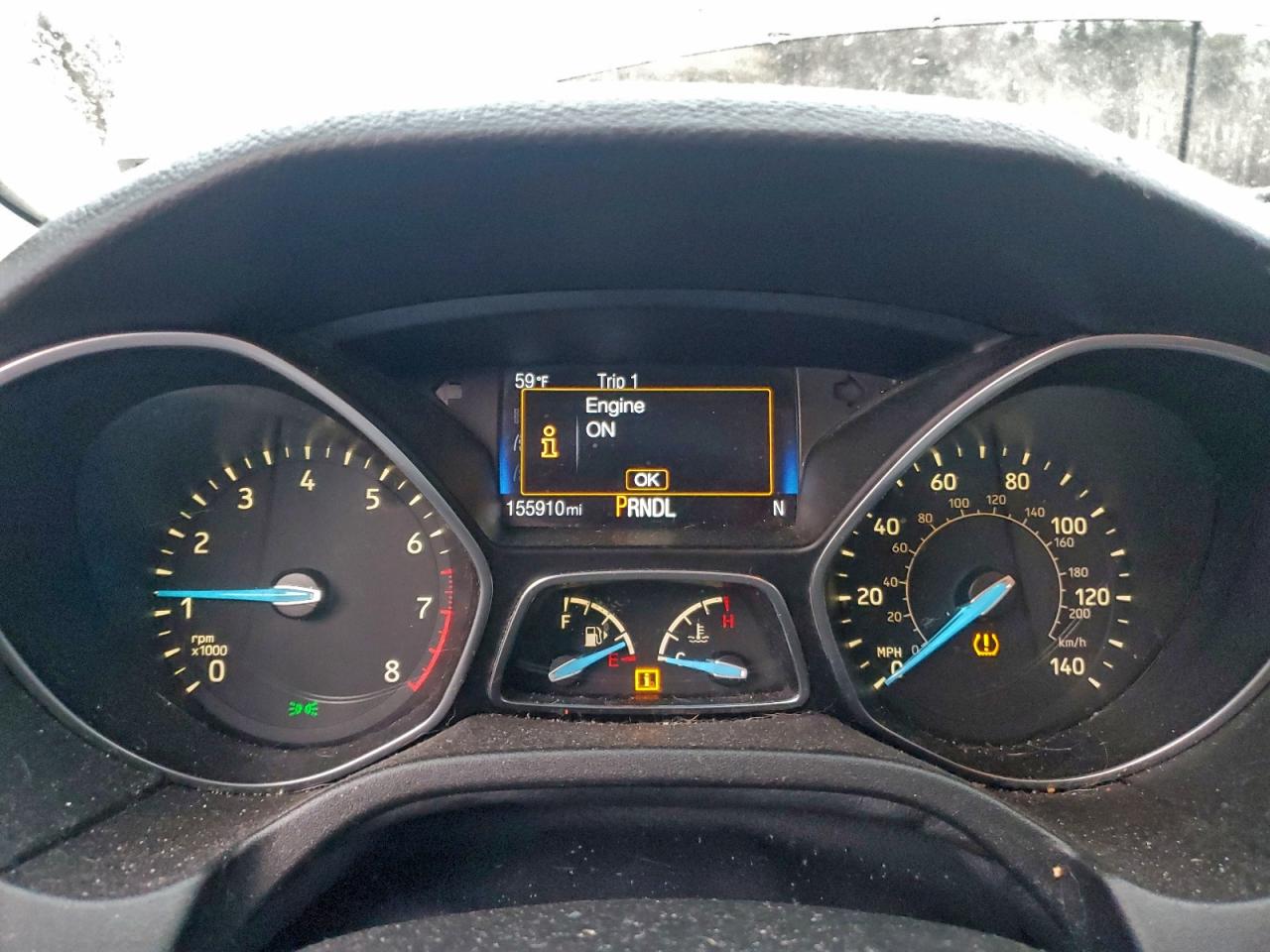 2015 Ford Focus Se VIN: 1FADP3K26FL371822 Lot: 94354465