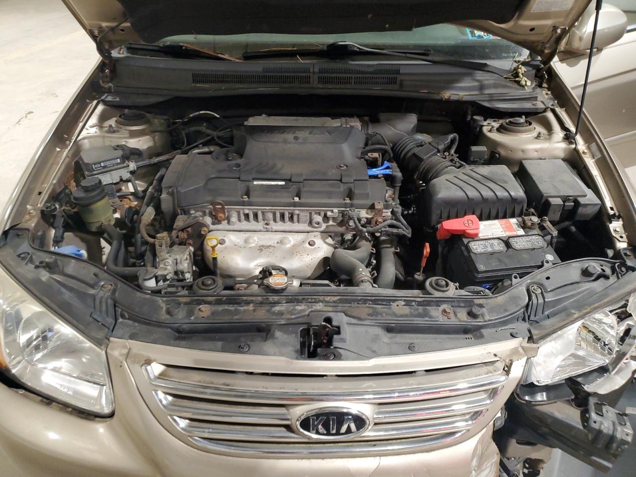 2007 Kia Spectra Ex VIN: KNAFE121075376442 Lot: 92800765