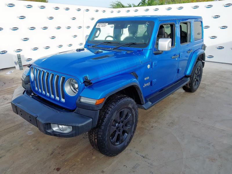 2021 JEEP WRANGLER 2.0 GME OVERLAND 4DR AUTO8 for sale at Copart COLCHESTER