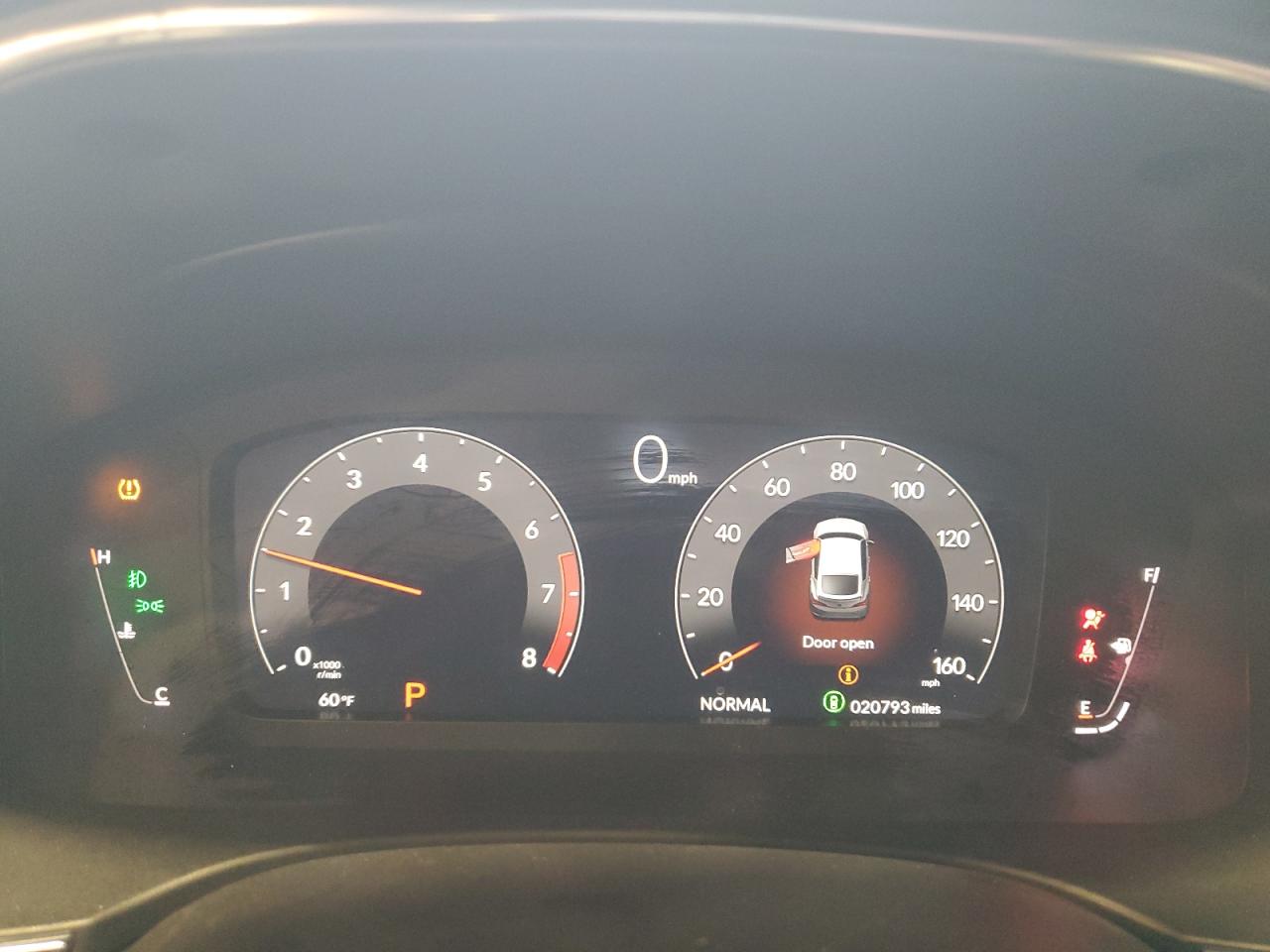 2025 Acura Integra A-Spec VIN: 19UDE4H38SA008001 Lot: 92094425