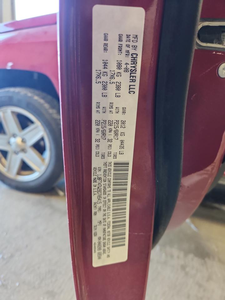 2008 Jeep Compass Sport VIN: 1J8FT47W28D705415 Lot: 90346925