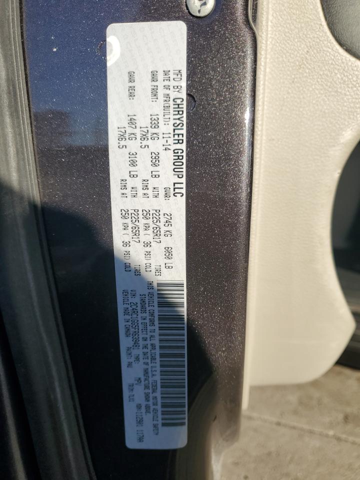 2015 Chrysler Town & Country Limited Platinum VIN: 2C4RC1GG5FR639481 Lot: 92545635